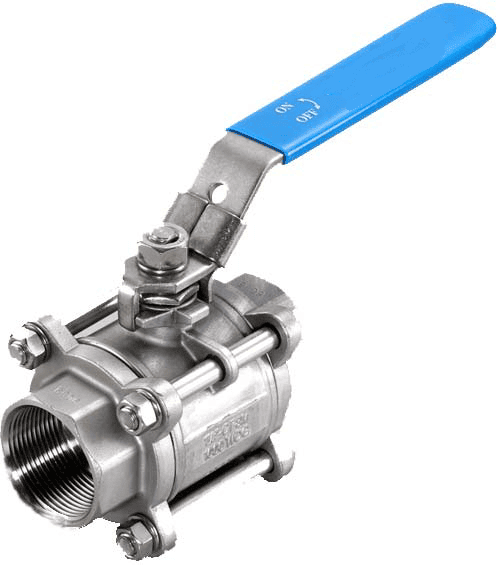 VALVULA DE BOLA INOXIDABLE CF8M 3C 1000 WOG SW